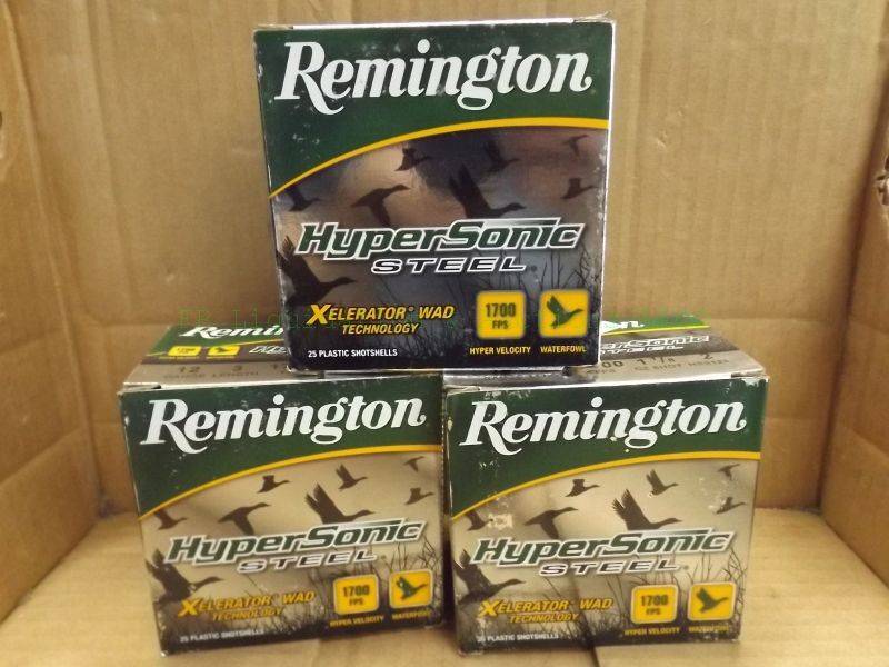 lot 291 image: Remington Hypersonic 12 gauge 3 1-12 shot, shotgun ammunition