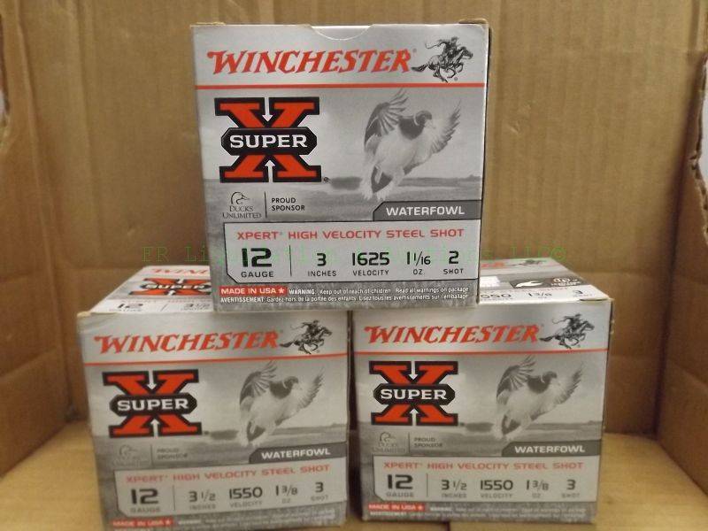 lot 294 image: Winchester Super X 12 3 gauge shotgun ammunition