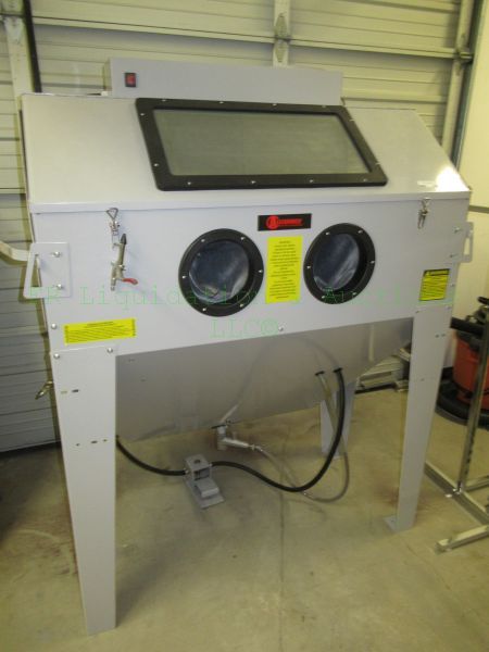 lot 376 image: Allsource 48 abrasive blast cabinet model 41500