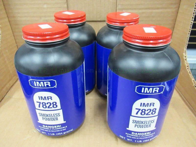 lot 557 image: IMR 7828 Smokeless gun powder