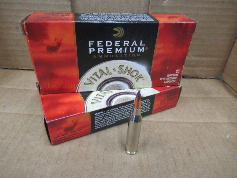 lot 570 image: Federal Premium 243 Win. 95 grain Nosler ballistic tip ammunition