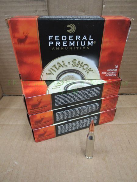 lot 569 image: Federal Premium 260 Win. 120 grain Nosler partition ammunition
