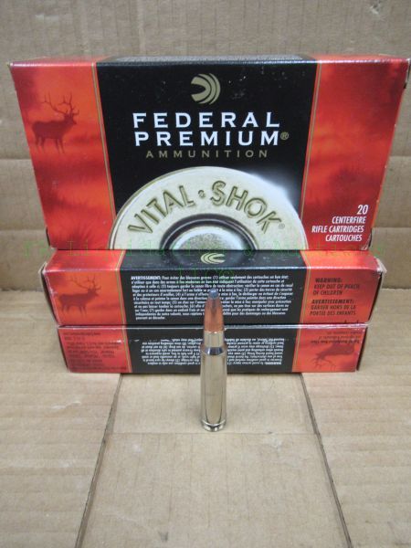 lot 572 image: Federal Premium 338 Win. magnum 210 grain Nosler partition ammunition
