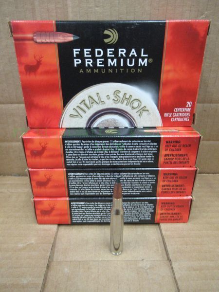 lot 573 image: Federal Premium 270 Win. 130 grain trophy copper ammunition