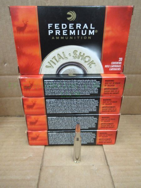 lot 574 image: Federal Premium 270 Win. 130 grain Sierra gameking BTSP ammunition