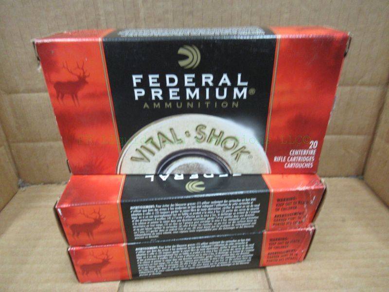 lot 580 image: Federal Premium 300 Win Magnum 180 grain Nosler partition ammunition