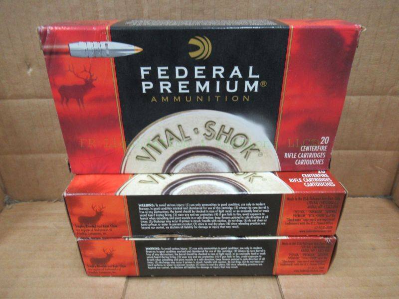 lot 582 image: Federal Premium 300 Win Magnum 165 grain Nosler partition ammunition