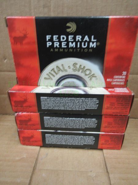 lot 585 image: Federal Premium 308 Win. 180 grain Nosler partition ammunition