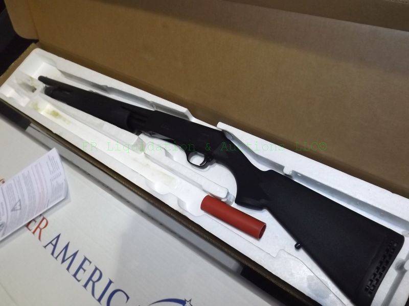 lot 833 image: NEW in box Harrington & Richardson 12 Ga. pardner pump shotgun