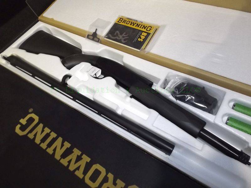 lot 837 image: NEW in box Browning BPS 12 Ga. pump shotgun