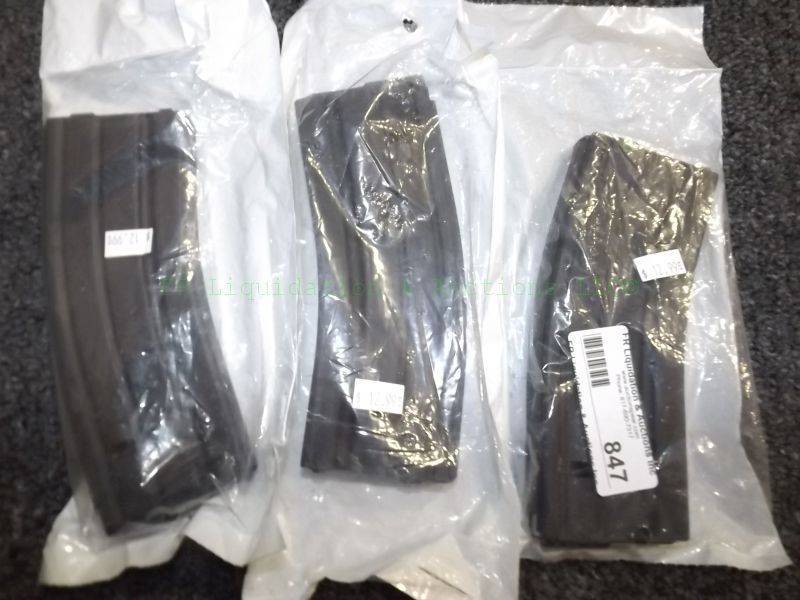 lot 847 image: NEW AK47 rifle magazines, 3 count