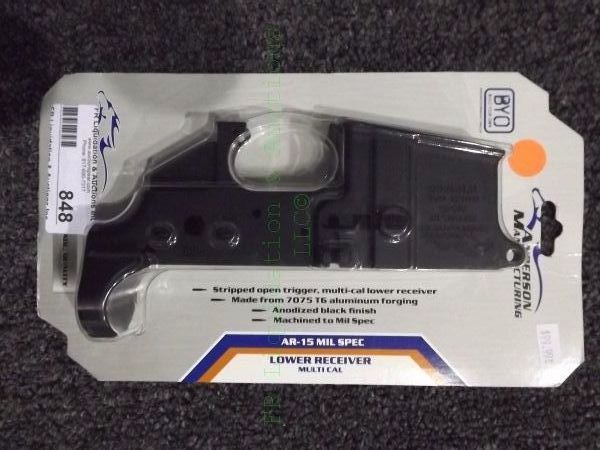 lot 848 image: NEW Anderson Manufacturing AR15 mil spec lower receiver