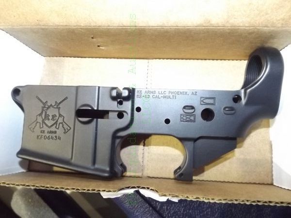 lot 850 image: NEW KE Arms KE-15 forged receiver