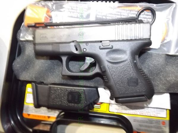 lot 859 image: NEW in box Glock 26 9mm automatic pistol with accessories