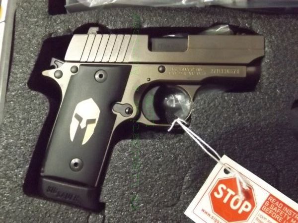 lot 869 image: NEW in box Sig Sauer P238 .380 automatic pistol with accessories