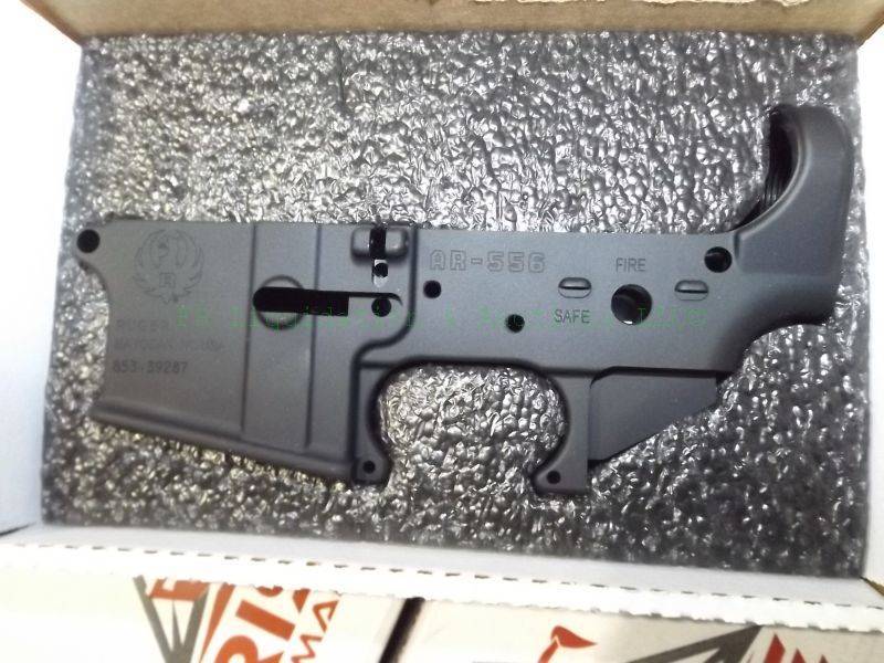 lot 874 image: NEW Ruger AR556 lower receiver