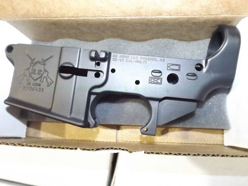 lot 875 image: NEW KE Arms KE-15 forged receiver