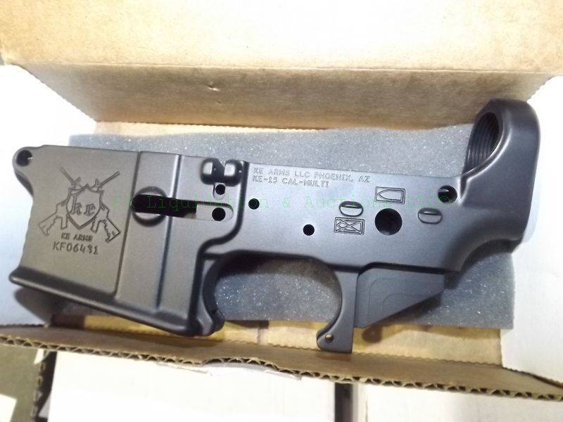 lot 876 image: NEW KE Arms KE-15 forged receiver