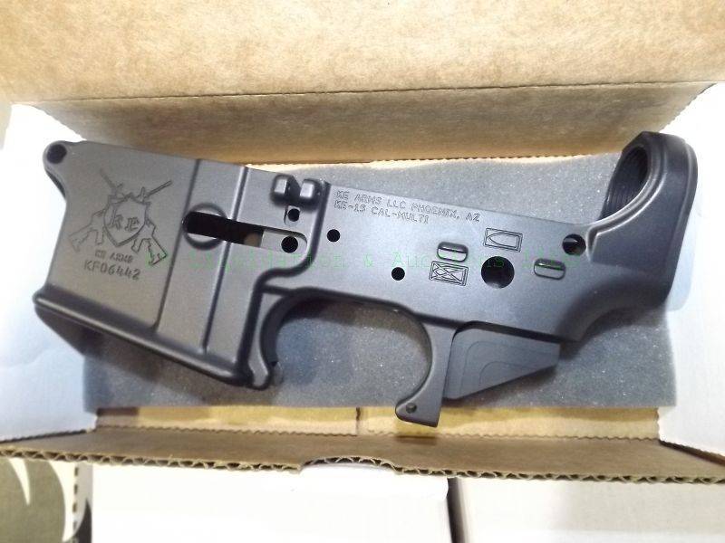 lot 881 image: NEW KE Arms KE-15 forged receiver