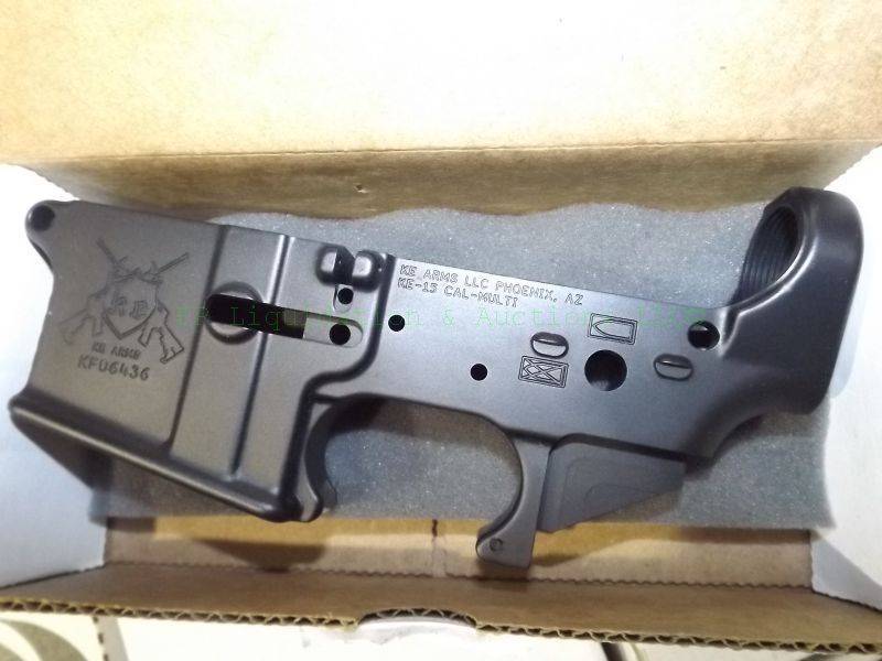 lot 882 image: NEW KE Arms KE-15 forged receiver