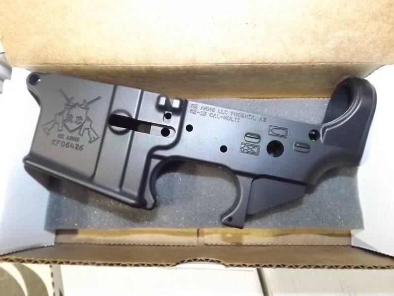 lot 885 image: NEW KE Arms KE-15 forged receiver