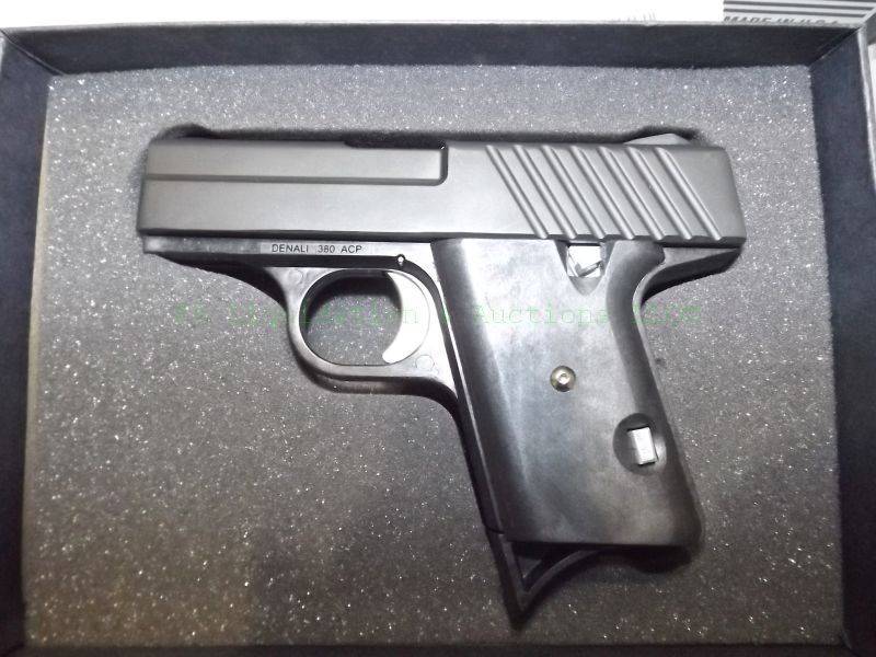 lot 898 image: NEW in box Cobra Firearms .380 automatic pistol