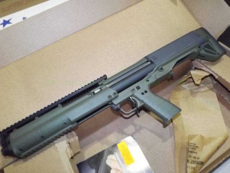 lot 830 image: NEW in box Kel Tec KSG 12 gauge tactical shotgun