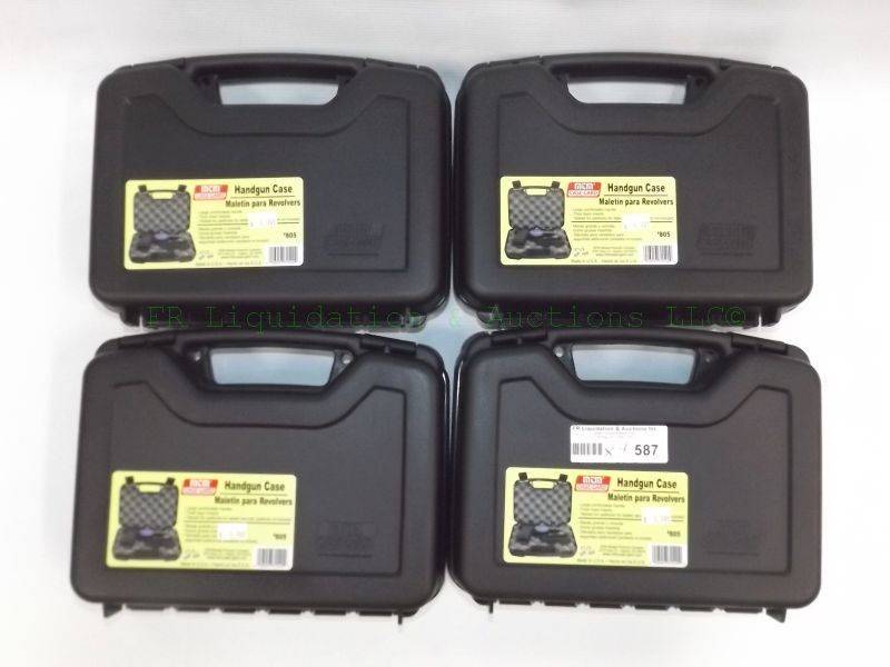 lot 587 image: NEW MTM case-gard handgun case with foam cushion