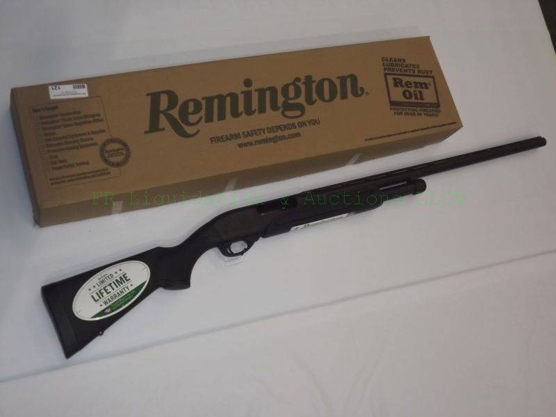 lot 121 image: NEW in box Remington model 870 express 12 ga. 3.5 chamber pump action shotgun