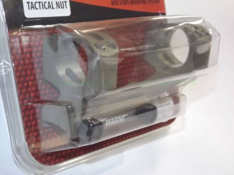 lot 126 image: NEW Warne tactical X-sel scope mounting system