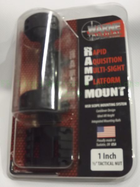 lot 132 image: NEW Warne Rapid Acquisition Multi-stie platform scope mount