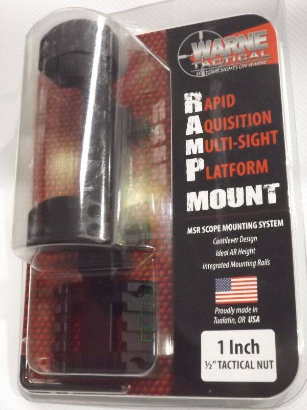 lot 133 image: NEW Warne Rapid Acquisition Multi-stie platform scope mount