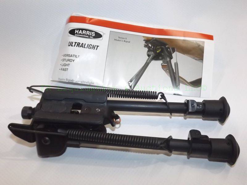 lot 137 image: NEW Harris ultralight Series S model L rifle bipod