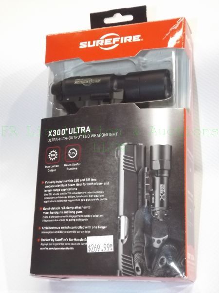 lot 143 image: NEW Surefire X300 Ultra high output weapon light