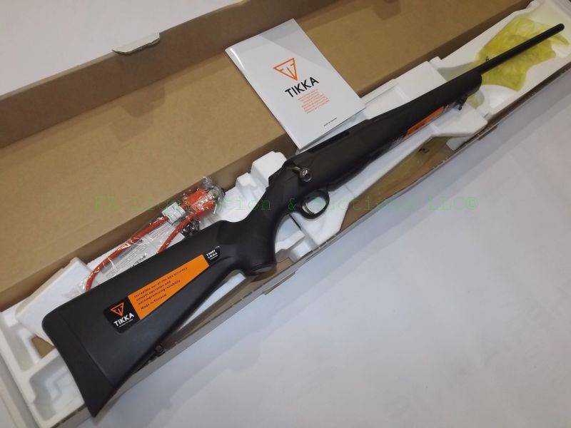 lot 153 image: NEW in box Beretta Tikka T3 lite bolt action rifle .243 win synthetic stock