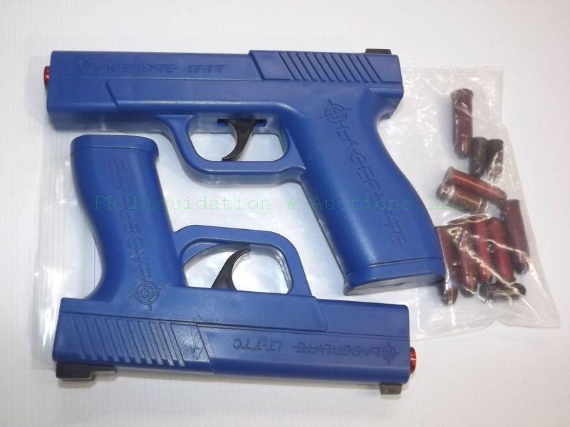 lot 154 image: Laserlyte LT-TTC laser training pistols with snap caps
