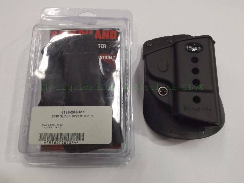 lot 158 image: Safariland concealment holster and Fobus holster