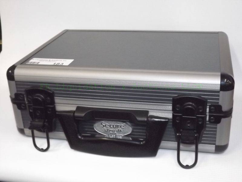 lot 183 image: NEW Secure vault hard gun carry case