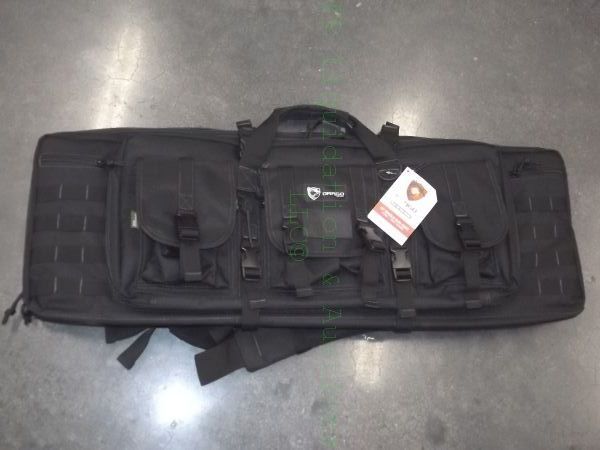 lot 593 image: NEW Drago gear XT single gun carry case 36 long model 12-302BL
