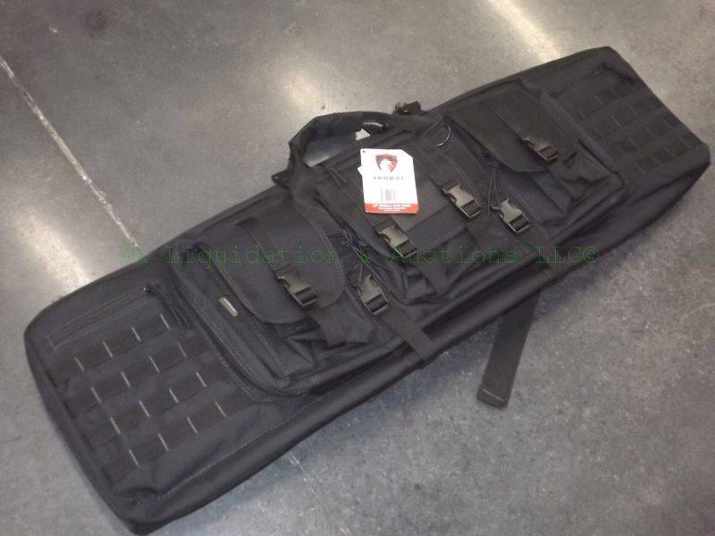 lot 594 image: NEW Drago gear XT elite ranger collection single gun carry case 46 long model 12-304BL