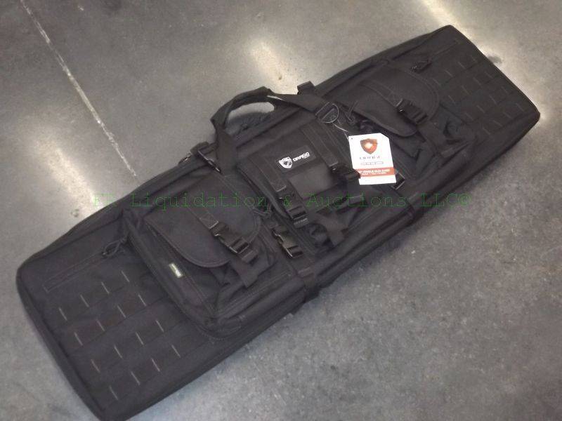 lot 595 image: NEW Drago gear XT single gun carry case 42 long model 12-303BL