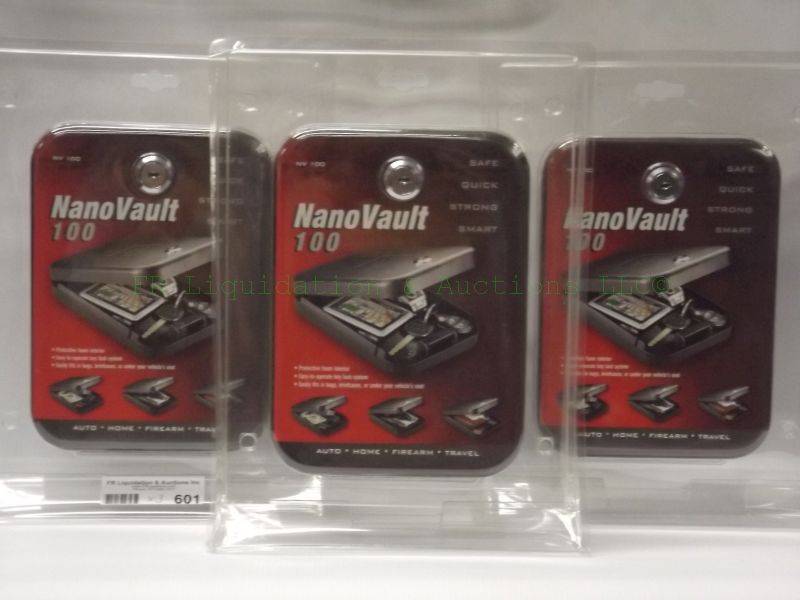 lot 601 image: NEW Nano security vaults model 100