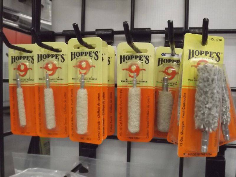 lot 618 image: NEW Hoppes 9 cotton bore mops 22 packs