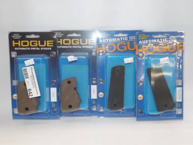 lot 642 image: NEW Hogue automatic pistol grips