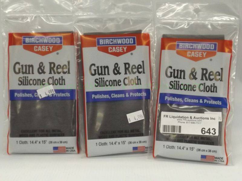 lot 643 image: Birch & Casey gun & Reel silicone cloth