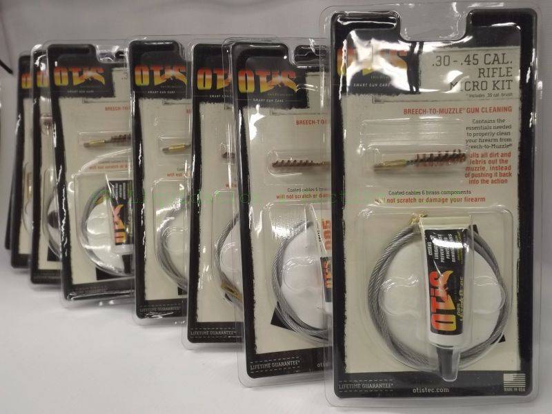 lot 646 image: NEW Otis breech to muzzle gun cleaning kits