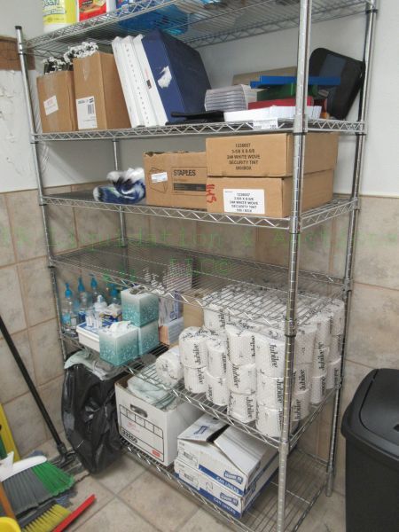lot 388 image: Metro rack storage unit, contents not included