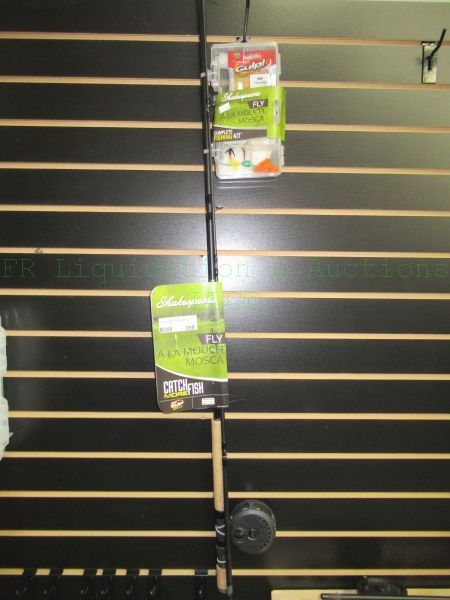 lot 398 image: NEW Shakespeare complete fly fishing kit
