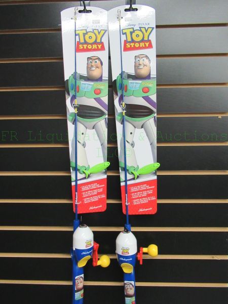 lot 402 image: NEW Disney Toy Story fishing poles
