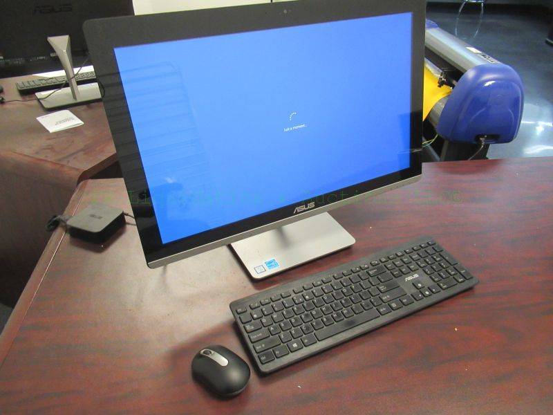 lot 476 image: Asus model V230IC all-in-one personal touch screen computer with keyboard and mouse, Windows 10 OS